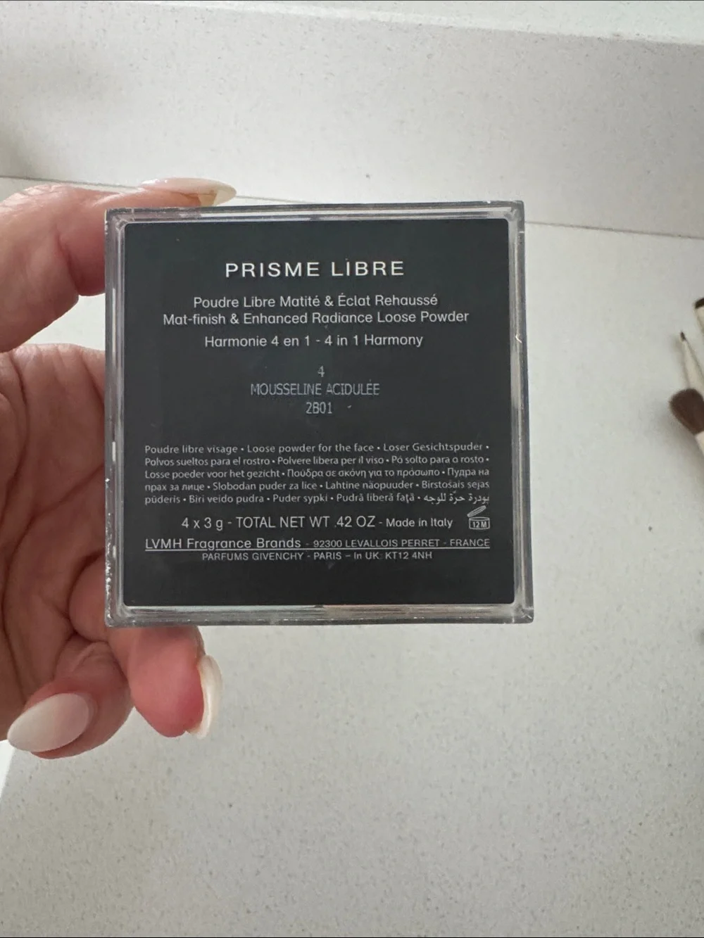 Givenchy Prisme Libre 4 Mousselune Acidulee powder ORIGINAL FORMULA